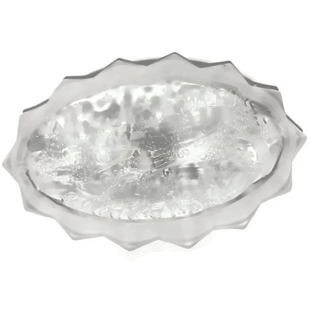 Mikasa Crystal Oval Platter 11.75